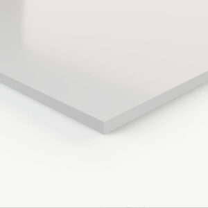 Encimera de cocina blanca laminada a medida